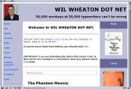 Wil Wheaton dot net