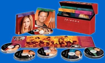 All 236 episodes of Friends on 40 DVD discs