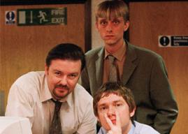 Cast Members - David Brent, Gareth Keenan, and Tim Canterbury